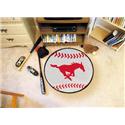 Southern Methodist Baseball Rug