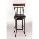 Cameron Swivel (vertical Spindle Back) Bar Stool