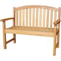 Slat Back Bench - 2 Seater