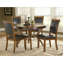 Cumberland Pedestal Table W/ Shelf