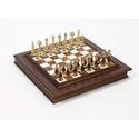 The Gold Chessmen And Alabaster Board