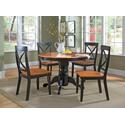5 Piece Round Pedestal Dining Set