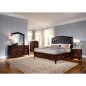 Kenzie Row California King Platform Bed w/ Storage