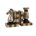 Set of 2 Chess Bookends