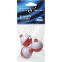 Snap-On Red/White Floats - 3 Pack