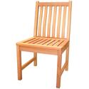Curved Back Side Chair- Set of 2