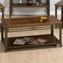 Barrington Cherry Finished Rectangle Cocktail Table 