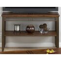 Barrington Cherry Finished Sofa/media Unit 