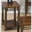 Barrington Cherry Finished Chairside Table 