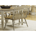 Al Fresco Slat Back Bench
