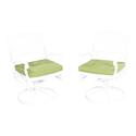 Green Apple Fabric Outdoor Seat Cushion