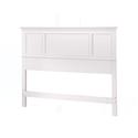 Naples Queen Headboard with White Finish