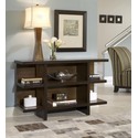 Geo Walnut Console & Sofa Table