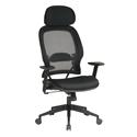 Professional Air Grid Chair with Adjustable Headrest