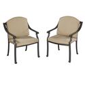 Covington Cushioned Arm Chair Pair