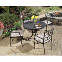 5 Piece Dining Set With Delmar Table And 4 Cambria Arm Chairs