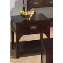 Garnett Cherry Finished End Table 