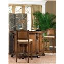 Bourbon Street Yorktown Traditional Bar with Granite Top