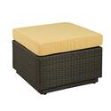 Riviera Ottoman with Harvest Cushion