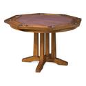 Arts & Crafts Game Table Oak Finish