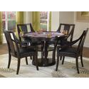 Rio Vista 5PC Game Table Set Espresso Finish