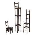 Set of 3 Chair Sculptures