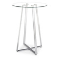 Lemon Drop Bar Table - Tempered Glass