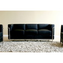 Black Le Corbusier Petite Sofa