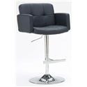 Square Bucket Barstool w/ Chrome Base