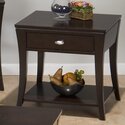 Manhattan Espresso Finished End Table 