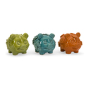 Set of 3 Salidra Flower Pigs