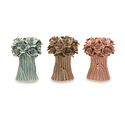 Set of 3 Rochelle Ceramic Candle Holders