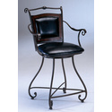 Barcelona Memory Swivel Bar Stool