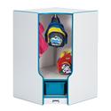 Toddler Corner Coat Locker w/ Step
