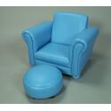 Gift Mark Child's Upholstered Chair w/ Ottoman