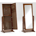 Cherry Jewelry Armoire / Mirror