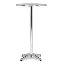 Christabel Folding Bar Table - Aluminum