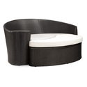 Curacao Bed & Ottoman - Espresso