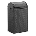 Gandia Rubbish Bin - Espresso