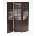Plantation Shutter Folding Screen