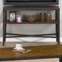 Glenna Elm & Black Metal Finished Media Unit 