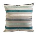 Admetus Blue Multi-striped Pillow
