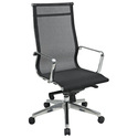 High Back Managers Chair with Mesh Back and Seat