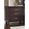 Valley View II 3 Drawer Night Stand
