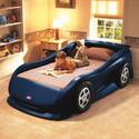 Sports Car Twin Bed - Americana Blue