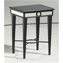 Black/Mirror Accent Table