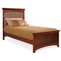 Crossover Twin Slat Bed
