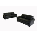 Black Leather Sofa