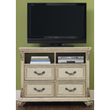 Messina Estates II 4 Drawer Media Chest