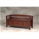 Storage Bench with Short Split Storage